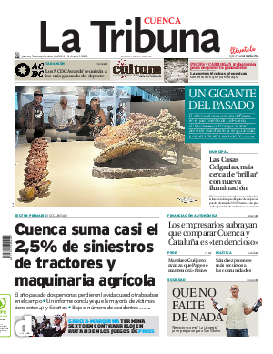 Portada La Tribuna de Cuenca