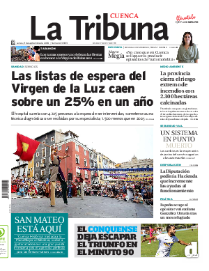 Portada La Tribuna de Cuenca