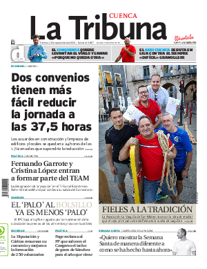 Portada La Tribuna de Cuenca