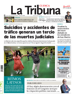 Portada La Tribuna de Cuenca