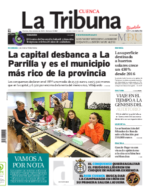 Portada La Tribuna de Cuenca