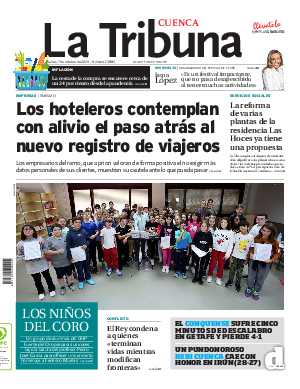 Portada La Tribuna de Cuenca