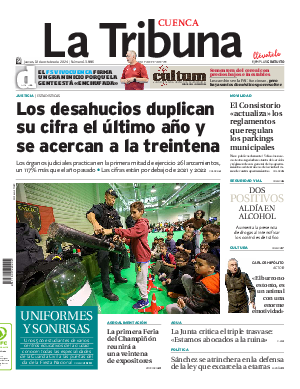 Portada La Tribuna de Cuenca