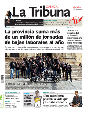 Portada La Tribuna de Cuenca