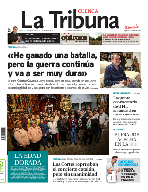 Portada La Tribuna de Cuenca