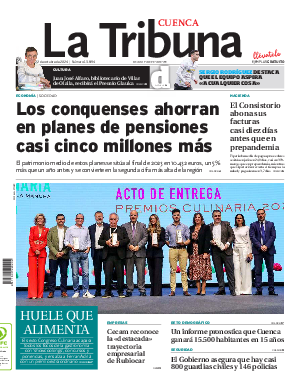 Portada La Tribuna de Cuenca