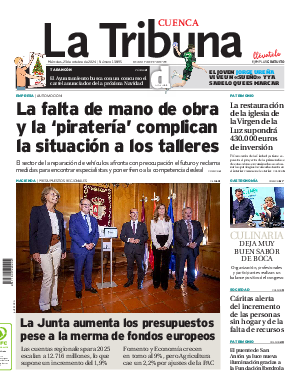 Portada La Tribuna de Cuenca