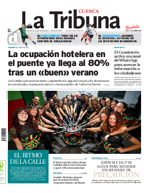 Portada La Tribuna de Cuenca