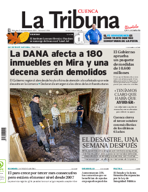 Portada La Tribuna de Cuenca