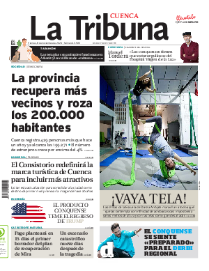 Portada La Tribuna de Cuenca