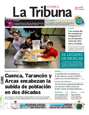 Portada La Tribuna de Cuenca