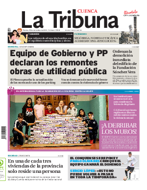 Portada La Tribuna de Cuenca