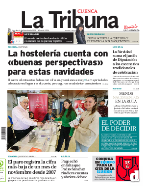 Portada La Tribuna de Cuenca