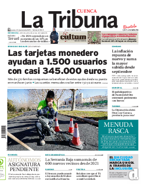 Portada La Tribuna de Cuenca