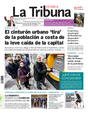 Portada La Tribuna de Cuenca