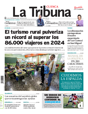 Portada La Tribuna de Cuenca