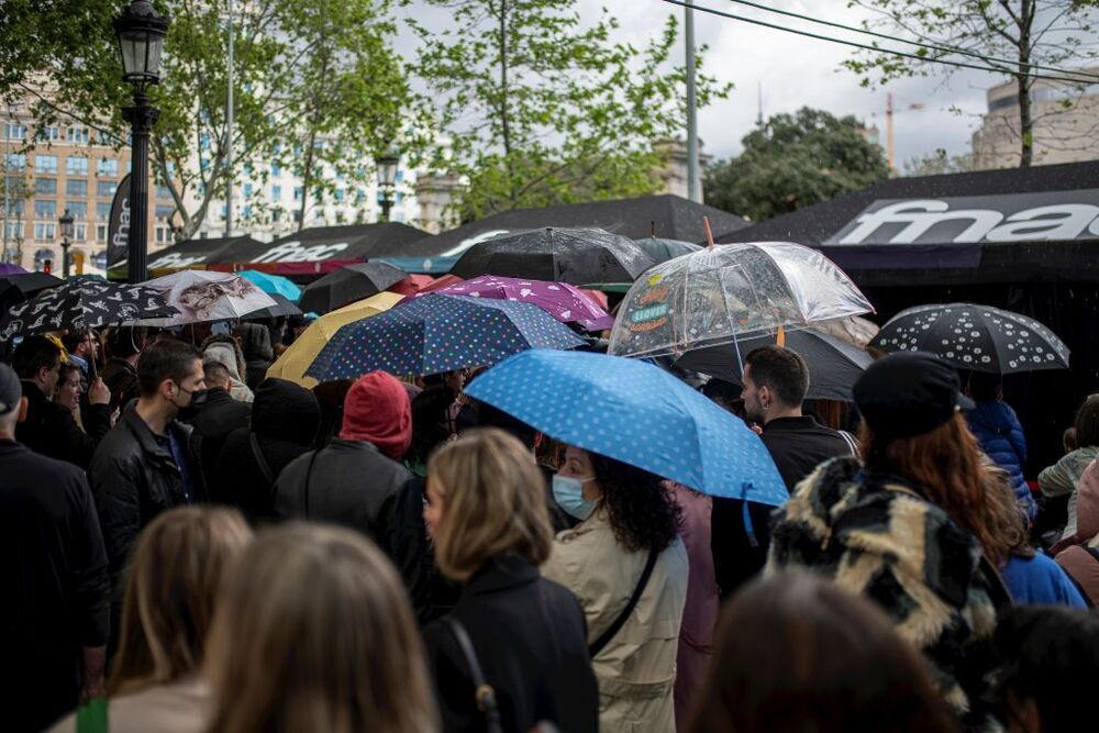 Sant Jordi vuelve a la normalidad