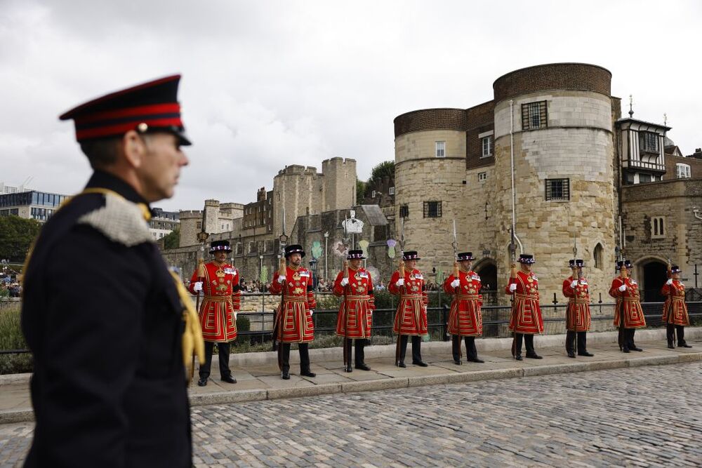 King Charles III formally declared Britain's new monarch  / TOLGA AKMEN