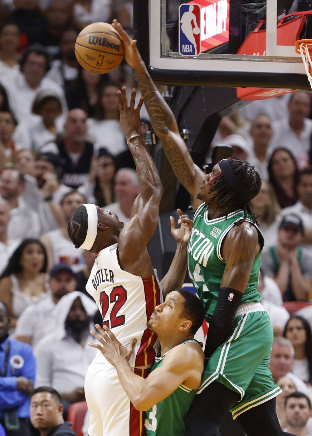 NBA Playoffs Eastern Conference Finals Boston Celtics at Miami Heat  / RHONA WISE