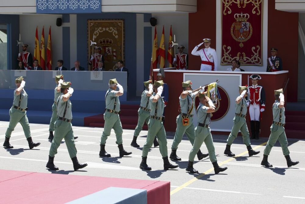 Los Reyes presiden el desfile de Día de las Fuerzas Armadas 2023   / ÁLEX CÁMARA