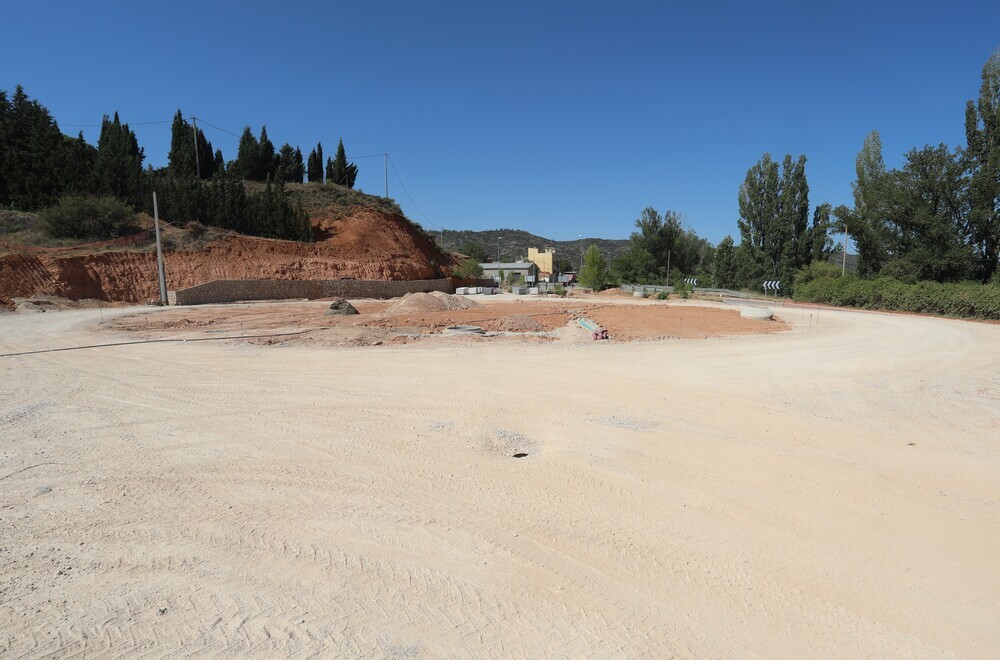 En esta zona se construirá una rotonda de 62 metros de diámetro para conectar con el tramo ya existente en El Terminillo.