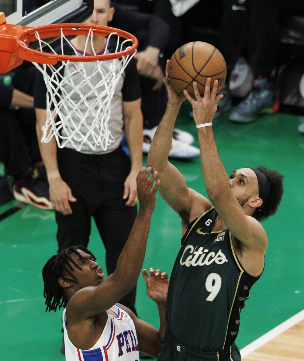 NBA Playoffs - Philadelphia 76ers at Boston Celtics  / CJ GUNTHER