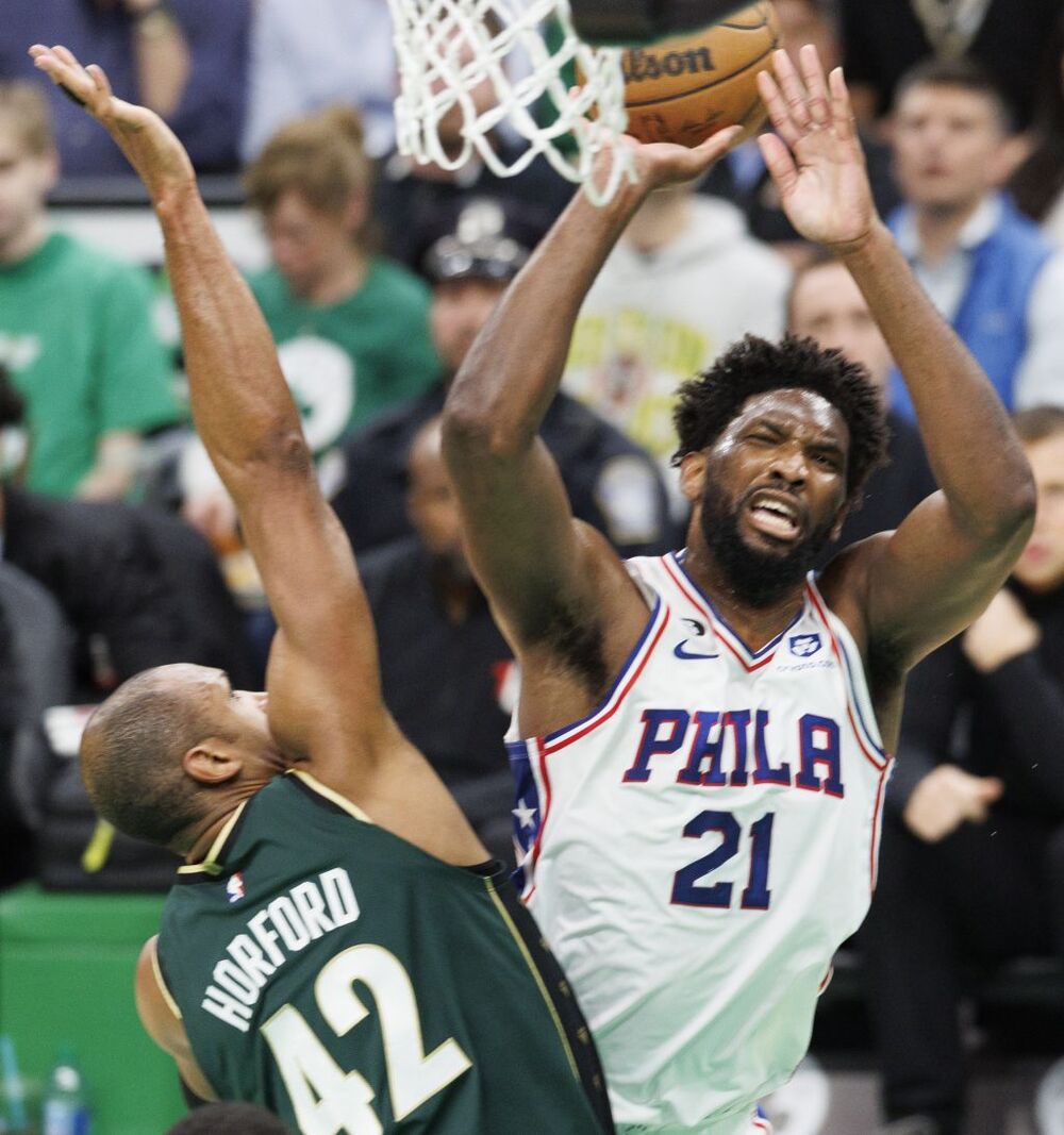 NBA Playoffs - Philadelphia 76ers at Boston Celtics  / CJ GUNTHER