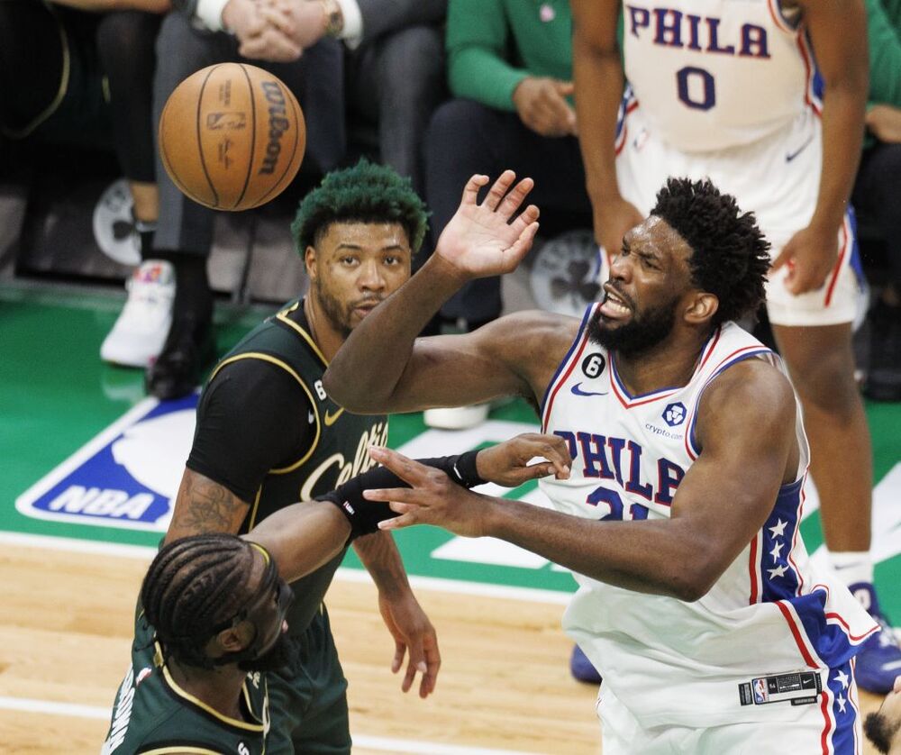 NBA Playoffs - Philadelphia 76ers at Boston Celtics  / CJ GUNTHER