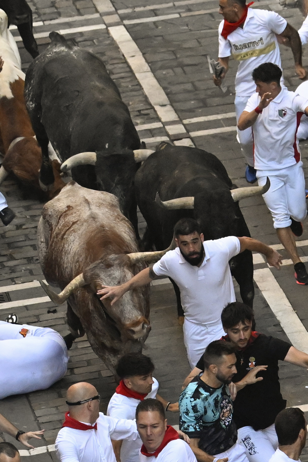 Octavo encierro de los sanfermines  / EFE