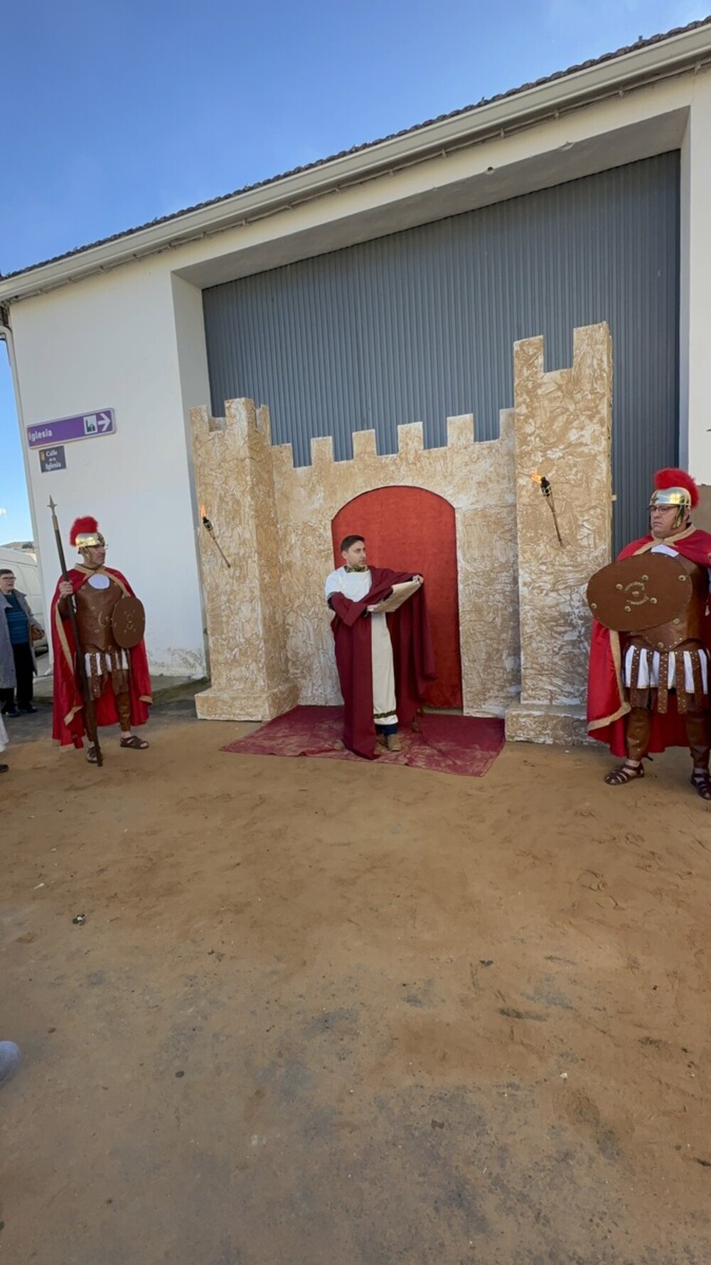 El primer Belén Viviente de Villar de Cañas sorprende