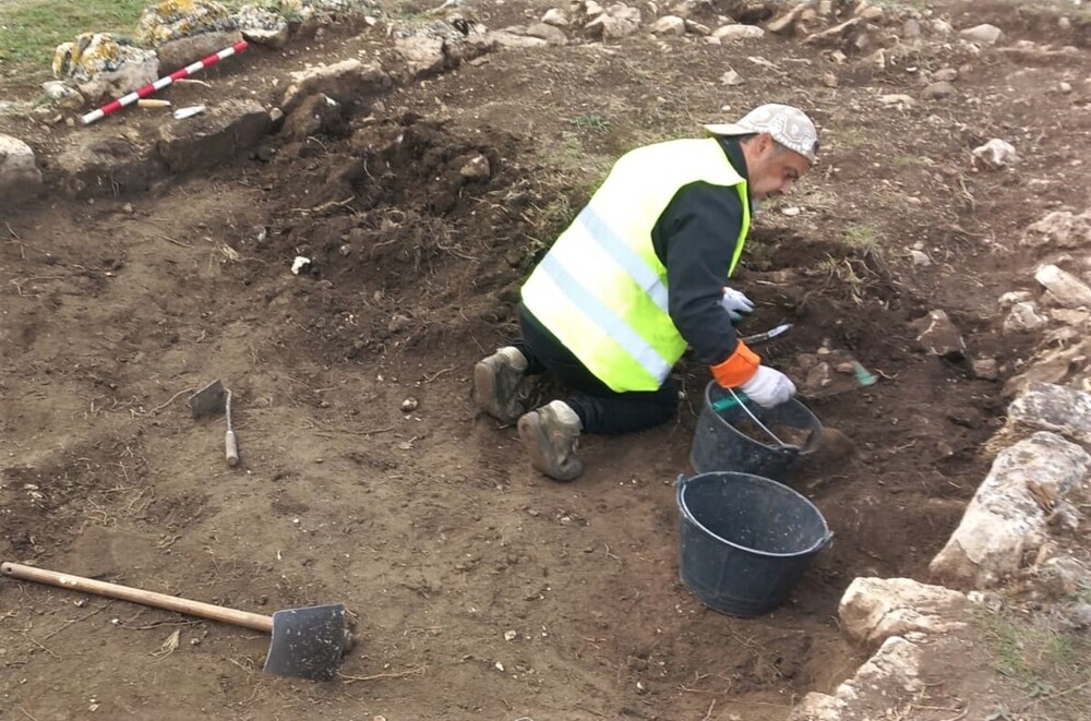 Labores de la nueva campaña de excavaciones en el yacimiento de Ciriyuelos de Chumillas. 