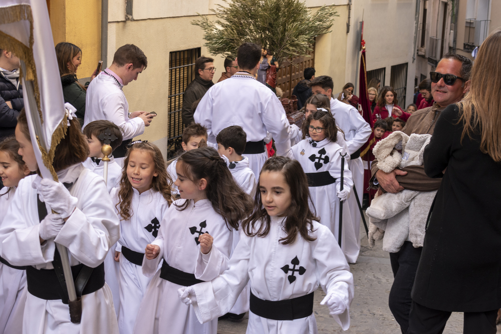 Procesión infantil de la Junta de Cofradías  / ADRIÁN GARCÍA VERGAZ