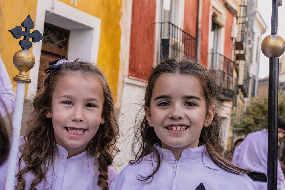 Procesión infantil de la Junta de Cofradías  / ADRIÁN GARCÍA VERGAZ