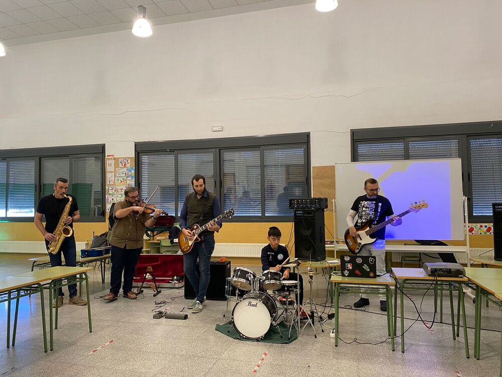 El CEIP Ciudad Encantada celebra el día de Santa Cecilia