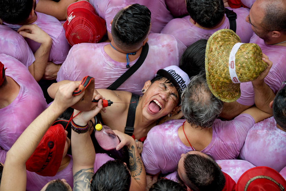 Pamplona cuenta las horas para unos Sanfermines con cifras previas a la pandemia  / ELOY ALONSO