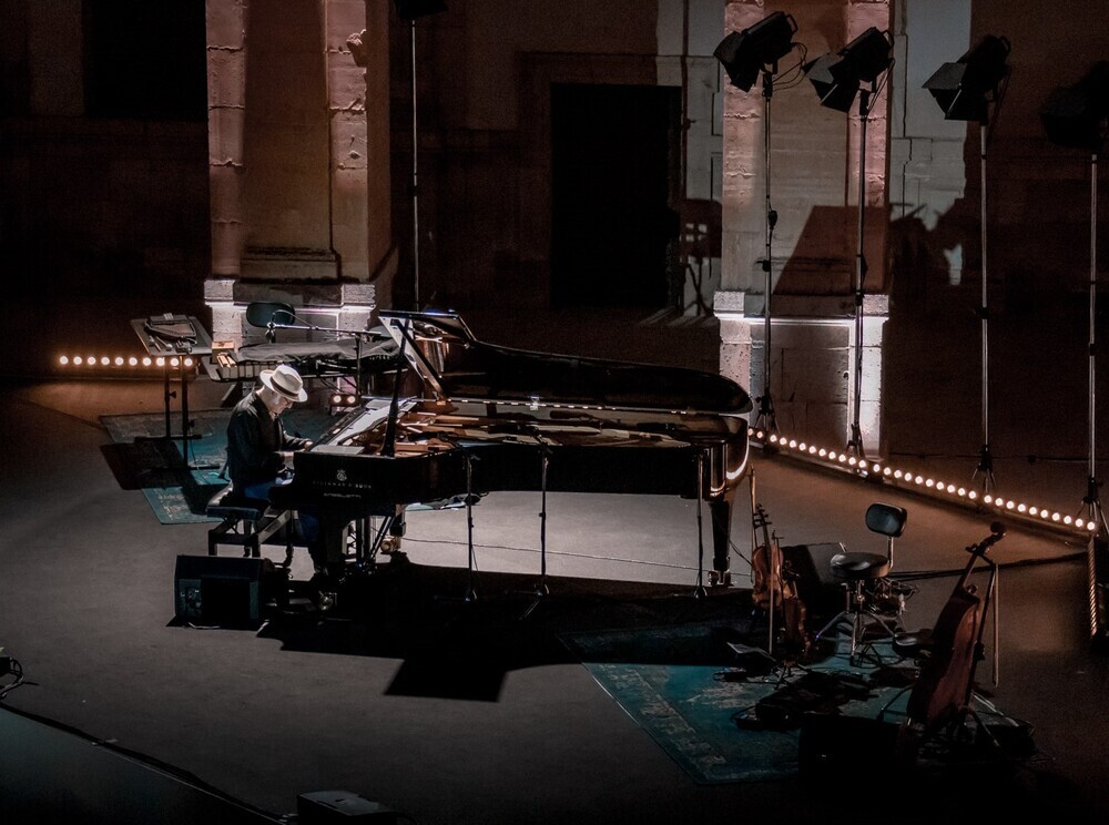 Ludovico Einaudi y el Monasterio de Uclés, simbiosis perfecta