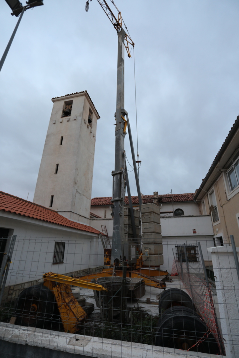 Las obras comenzaron hace dos meses y se prolongarán durante un año.