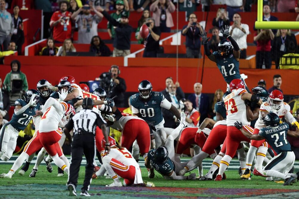 NFL: Super Bowl LVII-Kansas City Chiefs vs Philadelphia Eagles  / BILL STREICHER