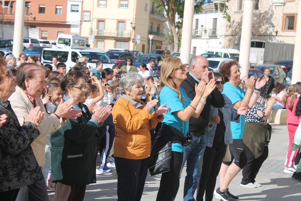 Cuarto flashmob organizado por Afad en Tarancón.