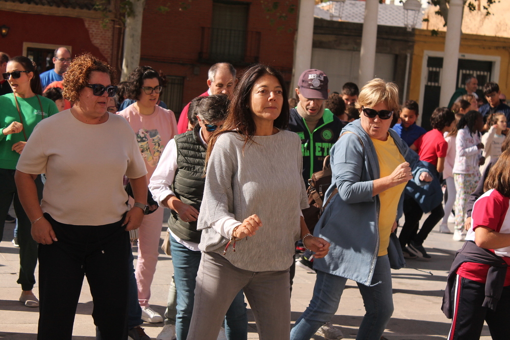 Cuarto flashmob organizado por Afad en Tarancón.