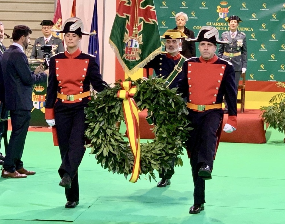 Mari Luz Fernández destaca la labor de los guardias civiles