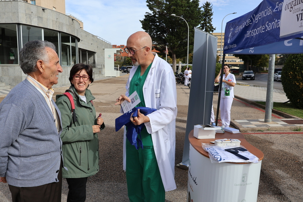 El Hospital Virgen de la Luz celebra talleres saludables