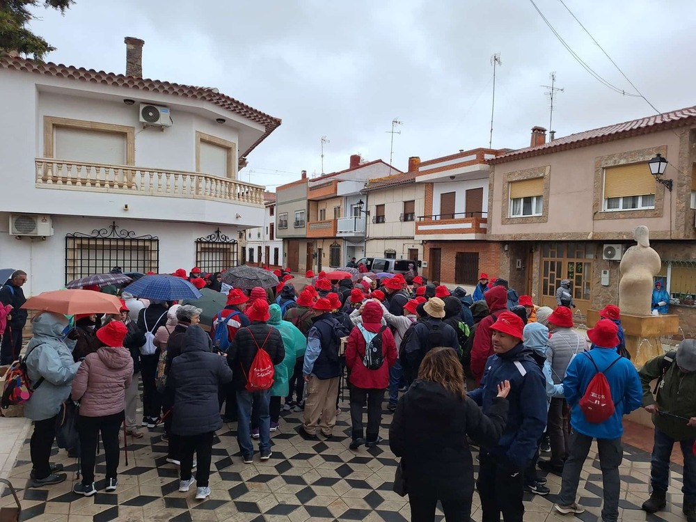 Unos 1.400 mayores participan en las rutas senderistas