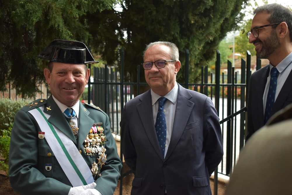 Ruiz Molina también ha felicitado a la Guardia Civil en Toledo