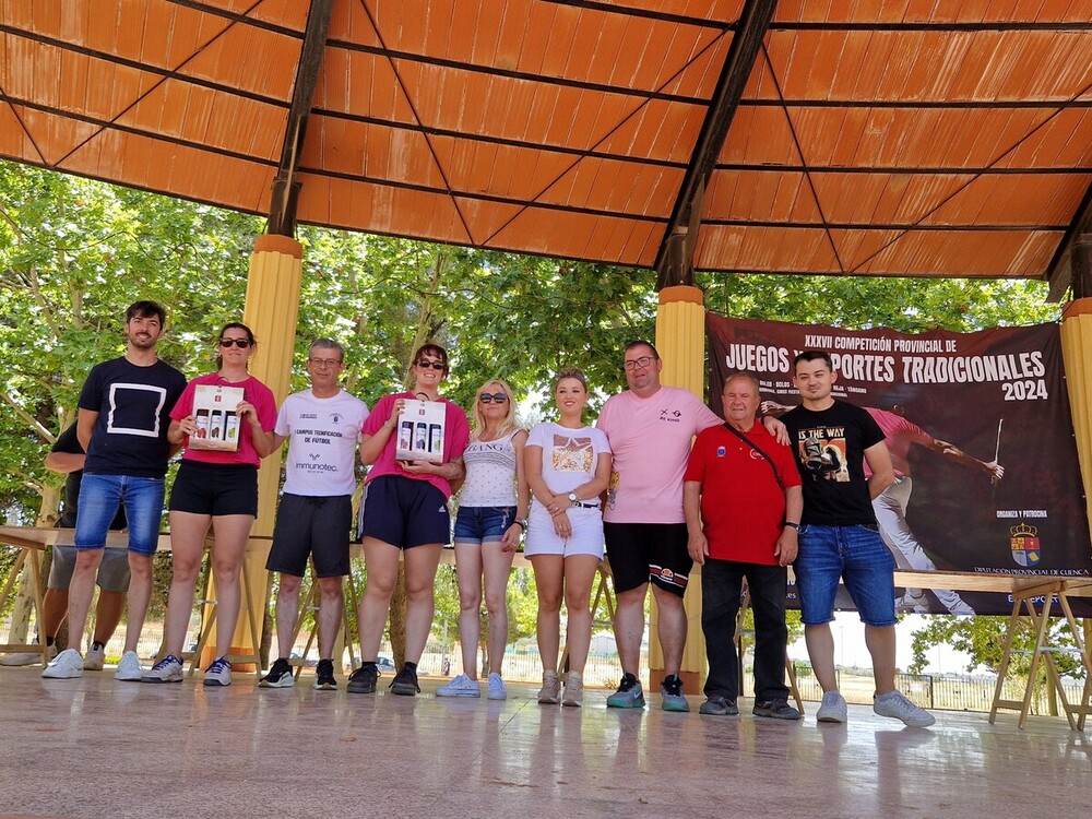 Gran nivel en los juegos tradicionales en Motilla del Palancar