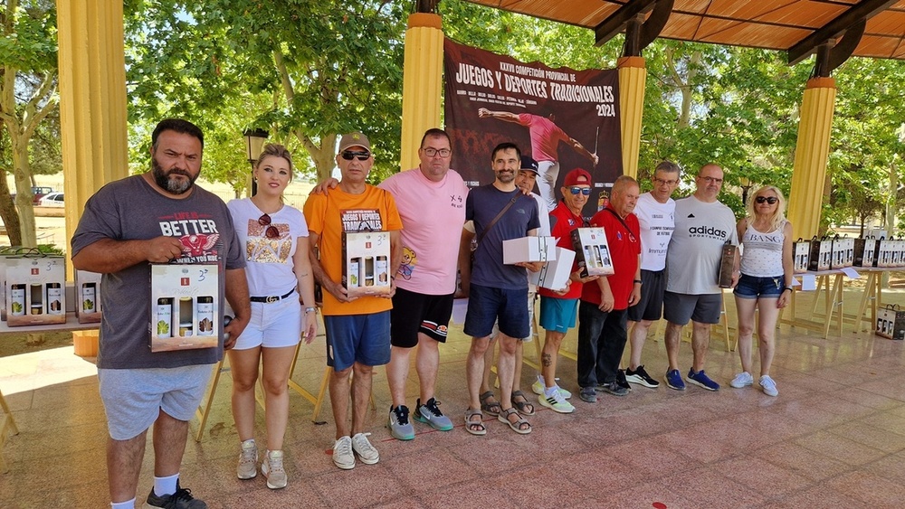 Gran nivel en los juegos tradicionales en Motilla del Palancar