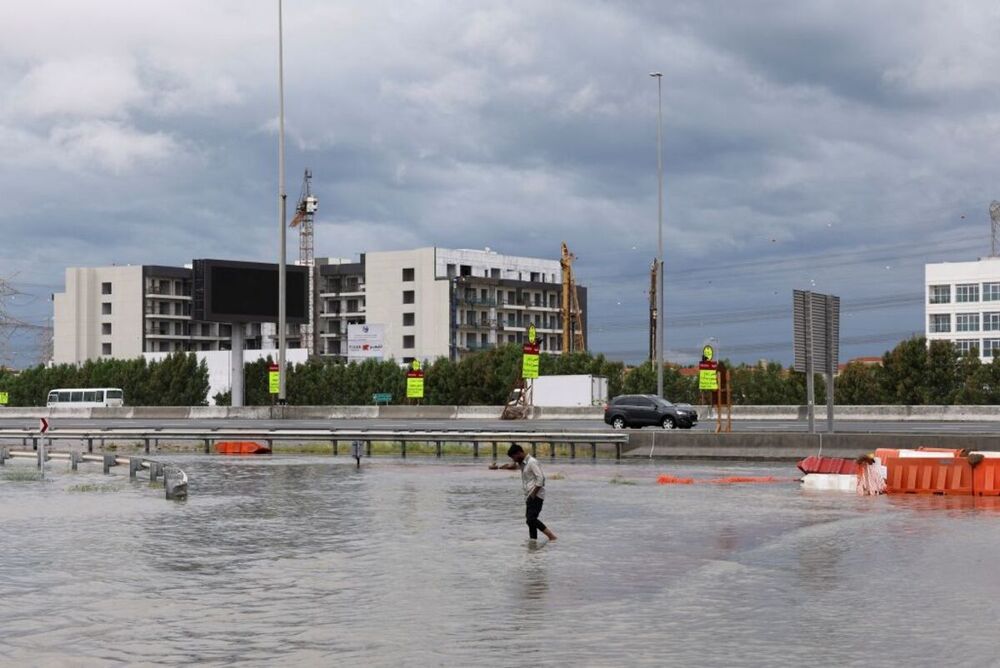 Las lluvias torrenciales inundan Dubái