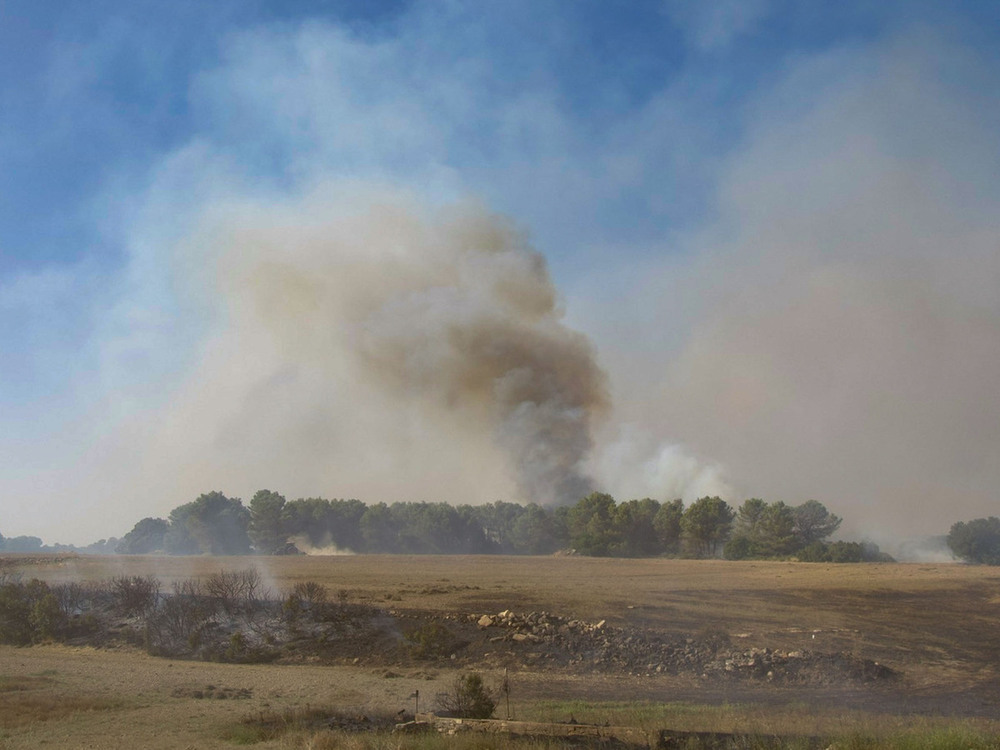 El incendio forestal de Valverdejo se eleva a nivel 2