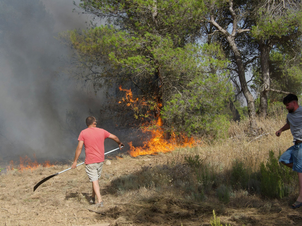 El incendio de Valverdejo afecta a 1.500 hectáreas 