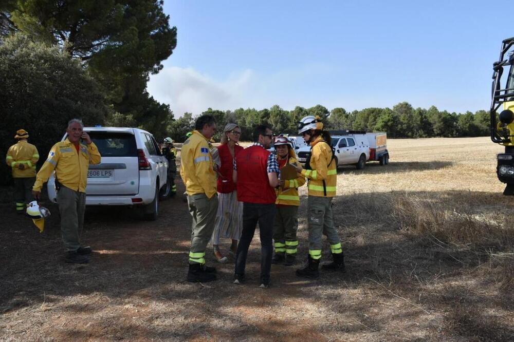 La Junta confía en estabilizar el incendio lo antes posible